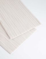 Pantalon - Coupe Relaxed Fit - blanc