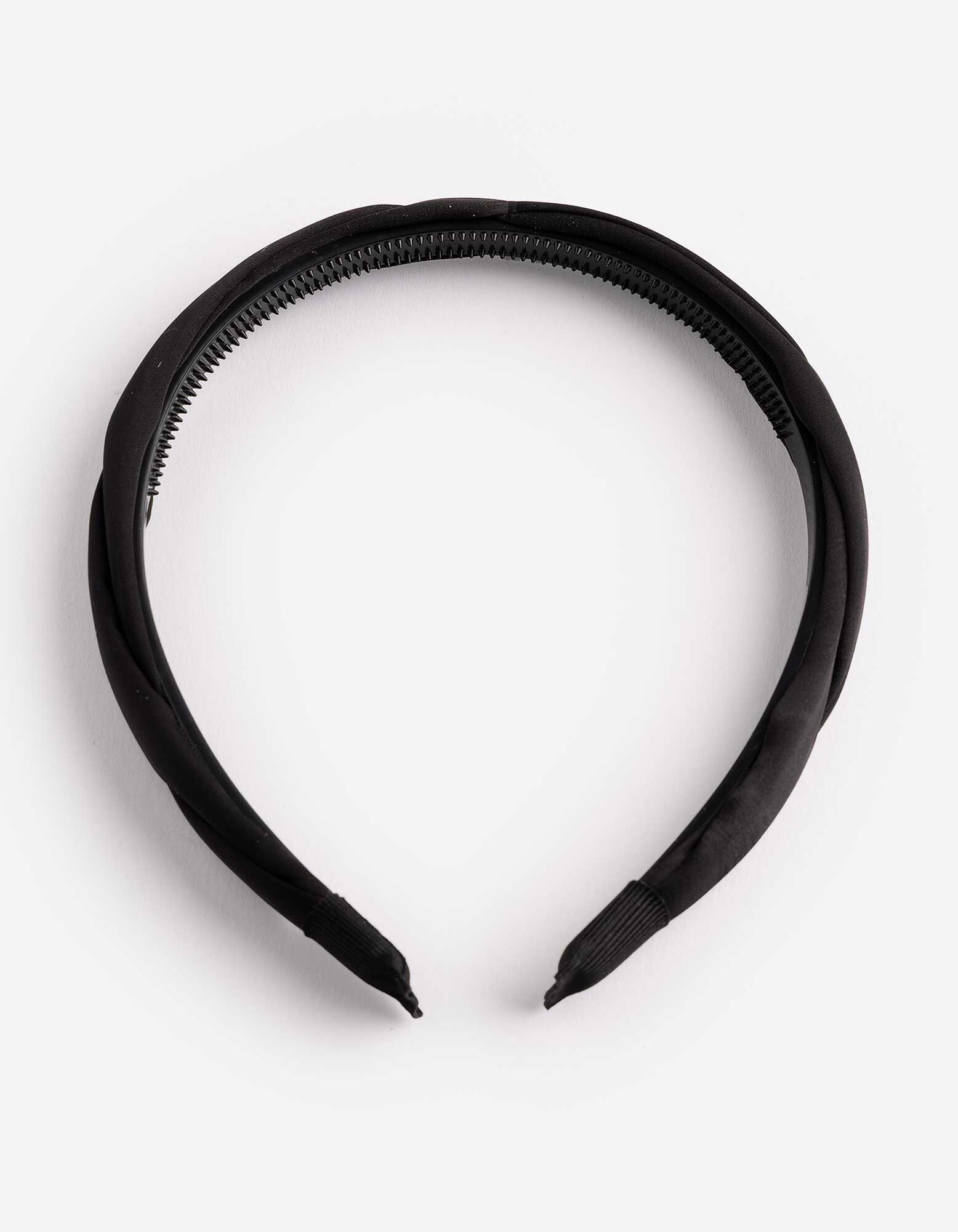 Haarschmuck - Weiches Material - Schwarz