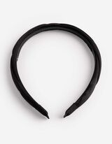 Haarschmuck - Weiches Material - Schwarz