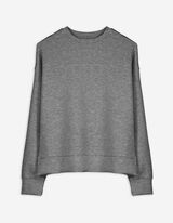 Sweatshirt - Modaal - donkergrijs