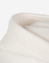 Mikina s kapucí - Kapuce - bílá