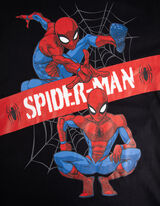 Marškinėliai ilgomis rankovėmis - Žmogus Voras - juodas