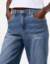 Jeans - Balloon Fit - blau