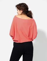 Pullover - Oversized Fit - helepunane