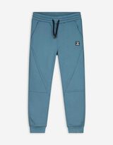Joggingbroek - Label - blauw
