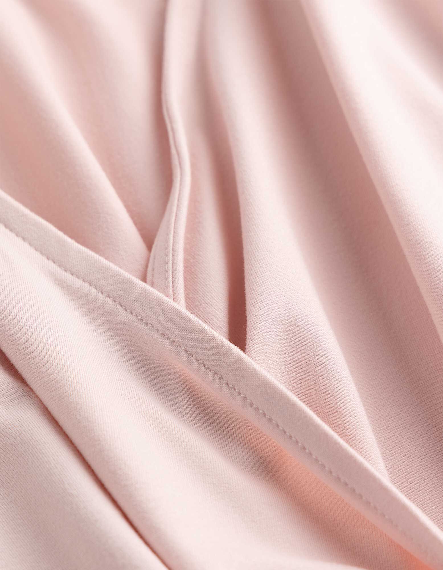 Yoga Shirt - Cropped - Rosa