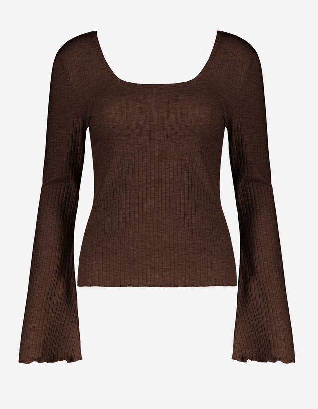 Damen Langarmshirt - Viskose-Anteil