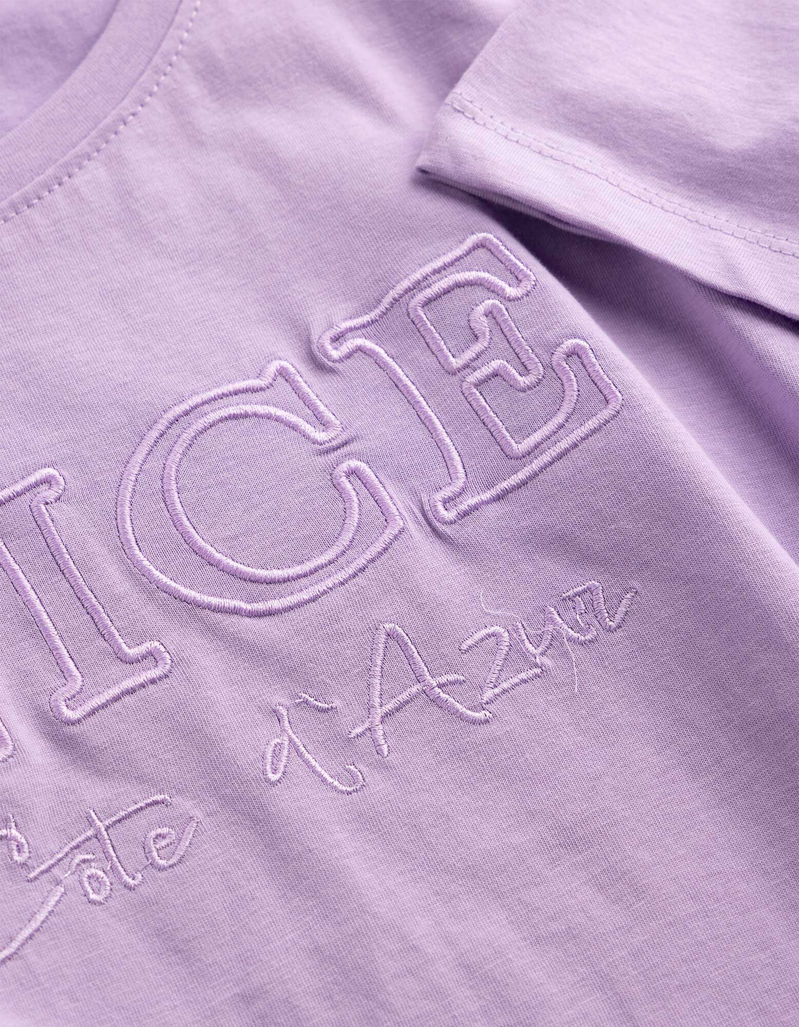 T-Shirt - Stickereien - Rosa