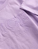 T-Shirt - Stickereien - Rosa