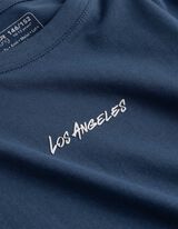 T-Shirt - Print - dunkelblau