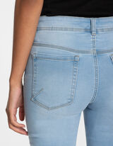 Teksap&uuml;ksid - High Waist - helesinine