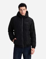 Tepitud jope - vetth&uuml;lgav - must