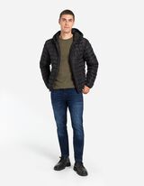 Gewatteerde jas - Waterafstotend - zwart