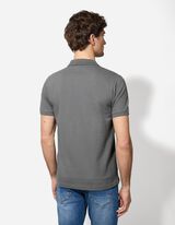 Polo - Cotone - verde scuro