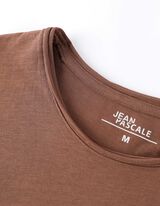 Tričko - Bavlna - hneda