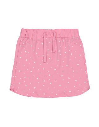 M&auml;dchen Rock mit Herz-Prints