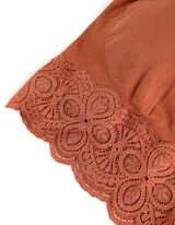 Fűző - Varratmentes - világos barna