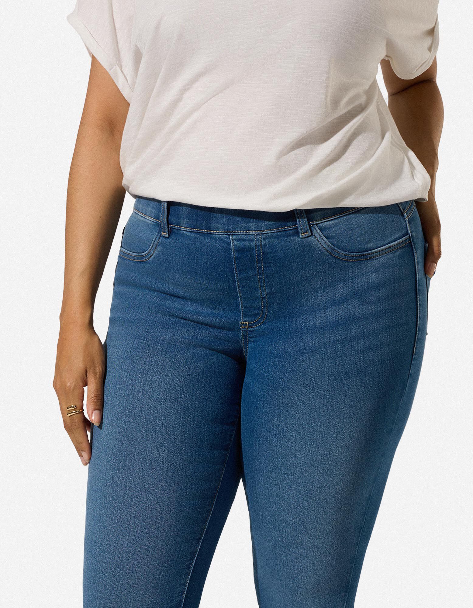 Jeggings - blau