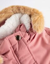 Parka - Pelliccia sintetica rimovibile - rosa