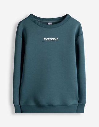 Sweatshirt - Duiken - blauw