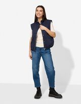 Gilet - Oversized fit - donkerblauw