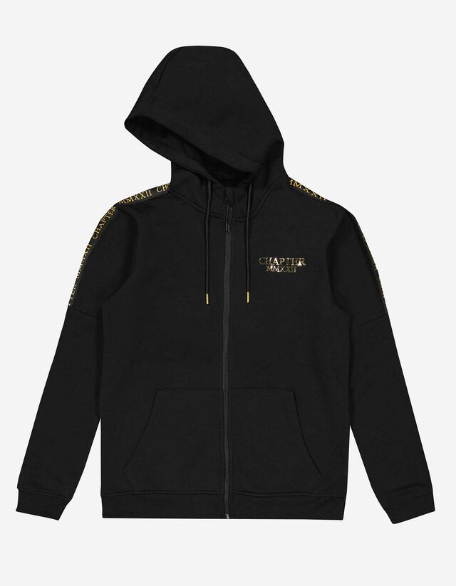 Herren Sweatjacke - Kontraststreifen