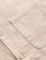 Hemd - Cord - Beige
