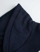 Kapucnis felső - Elülső nyomtatás - sotetkek