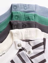 Langarmshirt - 5er-Pack