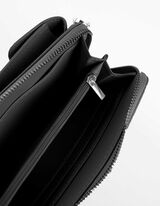 Smartphonehoesje - Imitatieleer - zwart