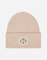 Mütze - Viskose-Mix - beige