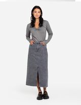 Majica dugih rukava - Ukrasni čvor - zelena