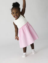 Robe - Mousseline - blanc