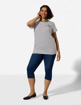 T-shirt - Lilo et Stitch - bleu fonc&eacute;
