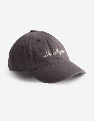 Basecap - Wascheffekte - Dunkelgrau