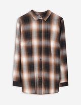Blouse - Mouwen met vaste omslag - zwart
