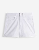 Shorts - Twill - Wei&szlig;