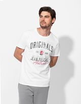 T-Shirt - Frontprint - weiß