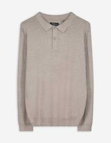 Pullover - Polokragen - beige