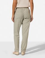 Broek - Linnenmix - groen