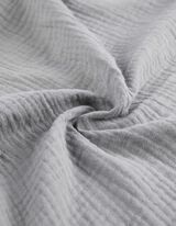 Košeľová blúzka - Mušelín - seda