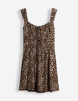 Jurk - Viscose - Beige
