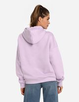 Hoodie - Borduursels - lila
