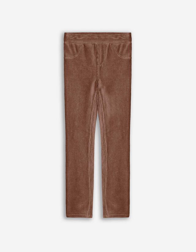 Legging - Kordbársony - vilagos barna