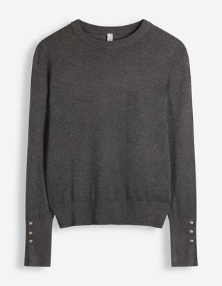 Strickpullover - Grau