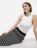 Gonna a maglia - Lunghezza al polpaccio - nero