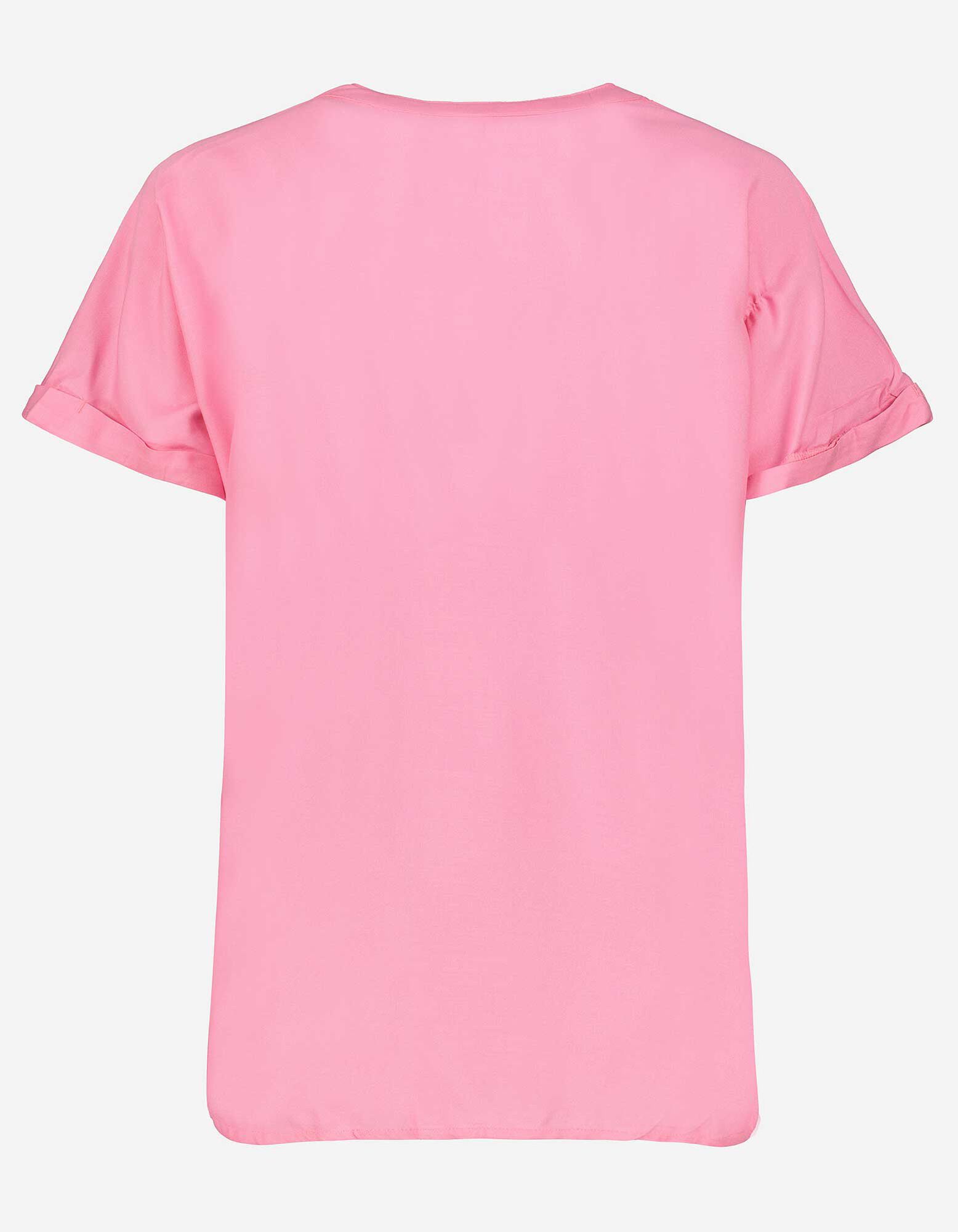 Haut en dentelle - Viscose - rose
