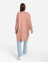 Dugi kardigan - roze