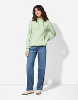 Mikina s kapucňou - Kapucňa - zelena