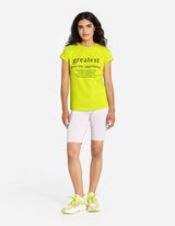 T-shirt - Impression recto - Vert clair